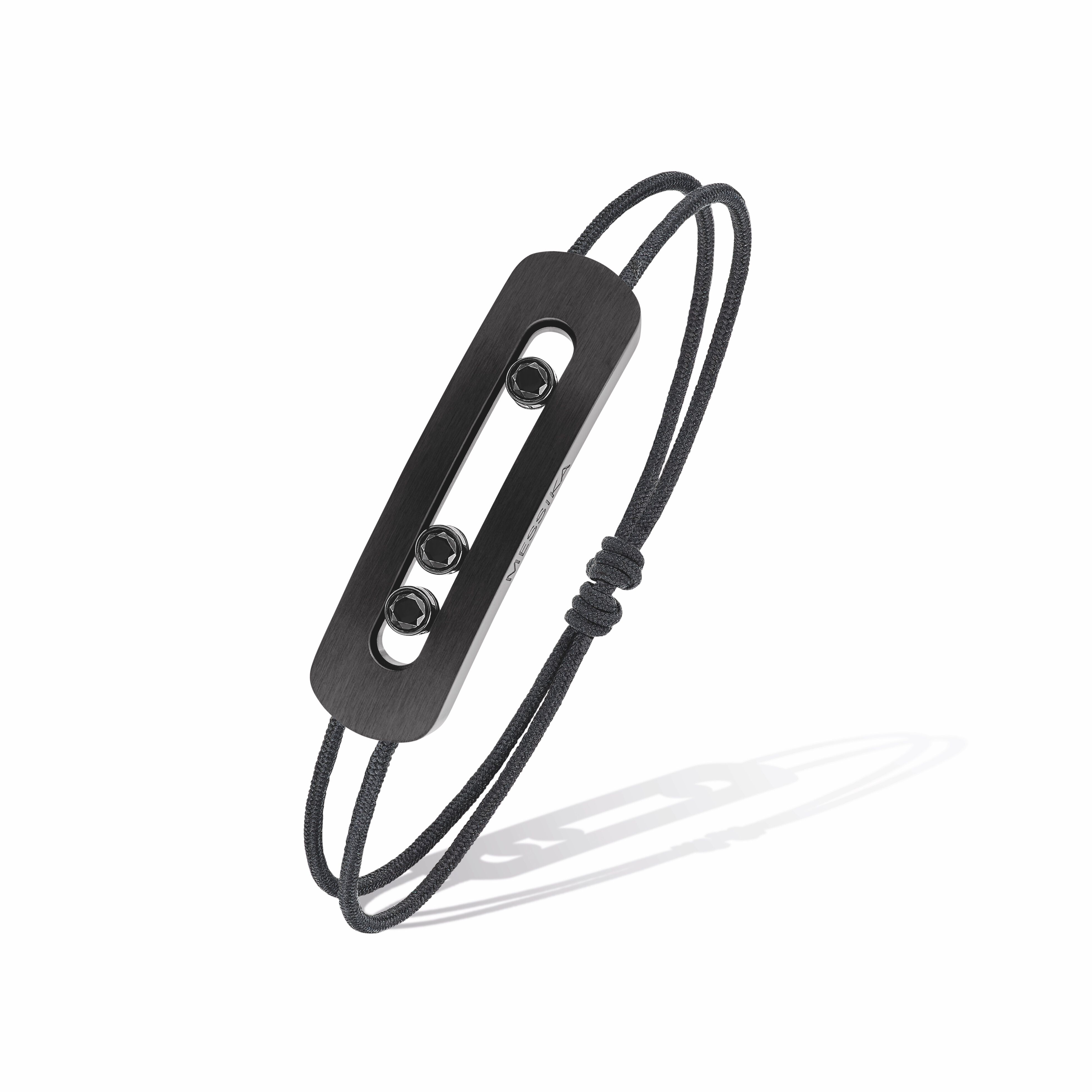 Messika Move Titanium X Large Diamond Cord Bracelet Maison Birks